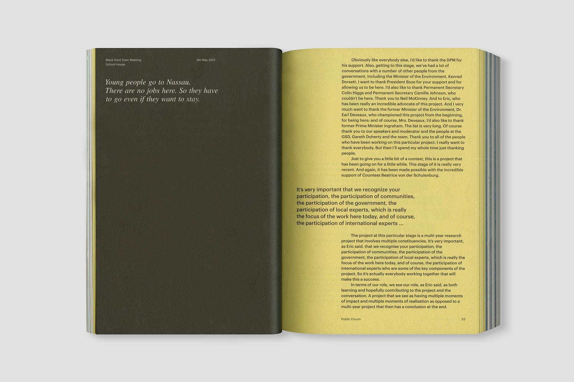 Exuma Engagement Report