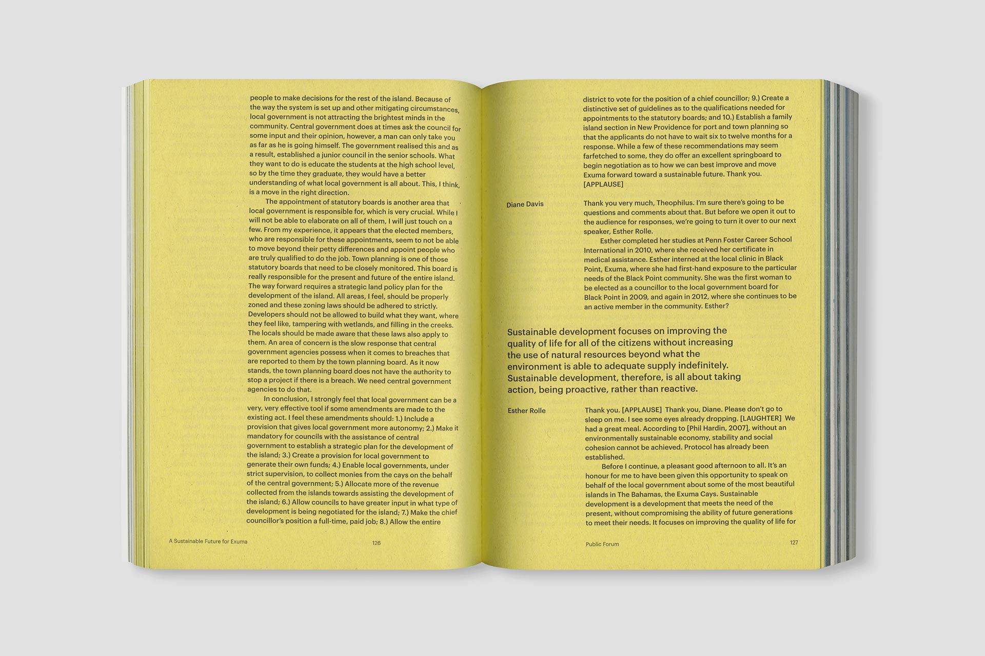 Exuma Engagement Report