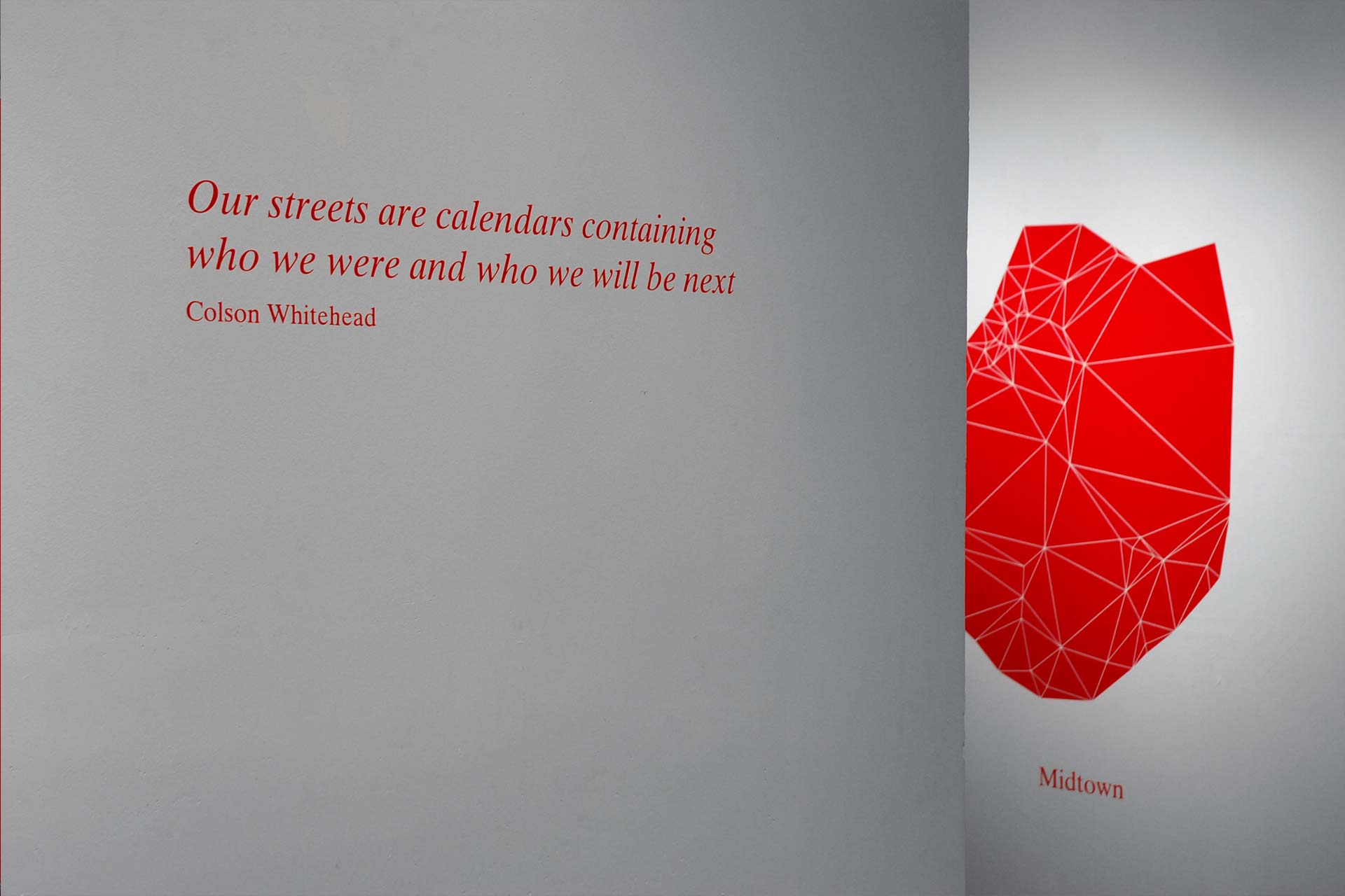 Walk on Red Exhibition