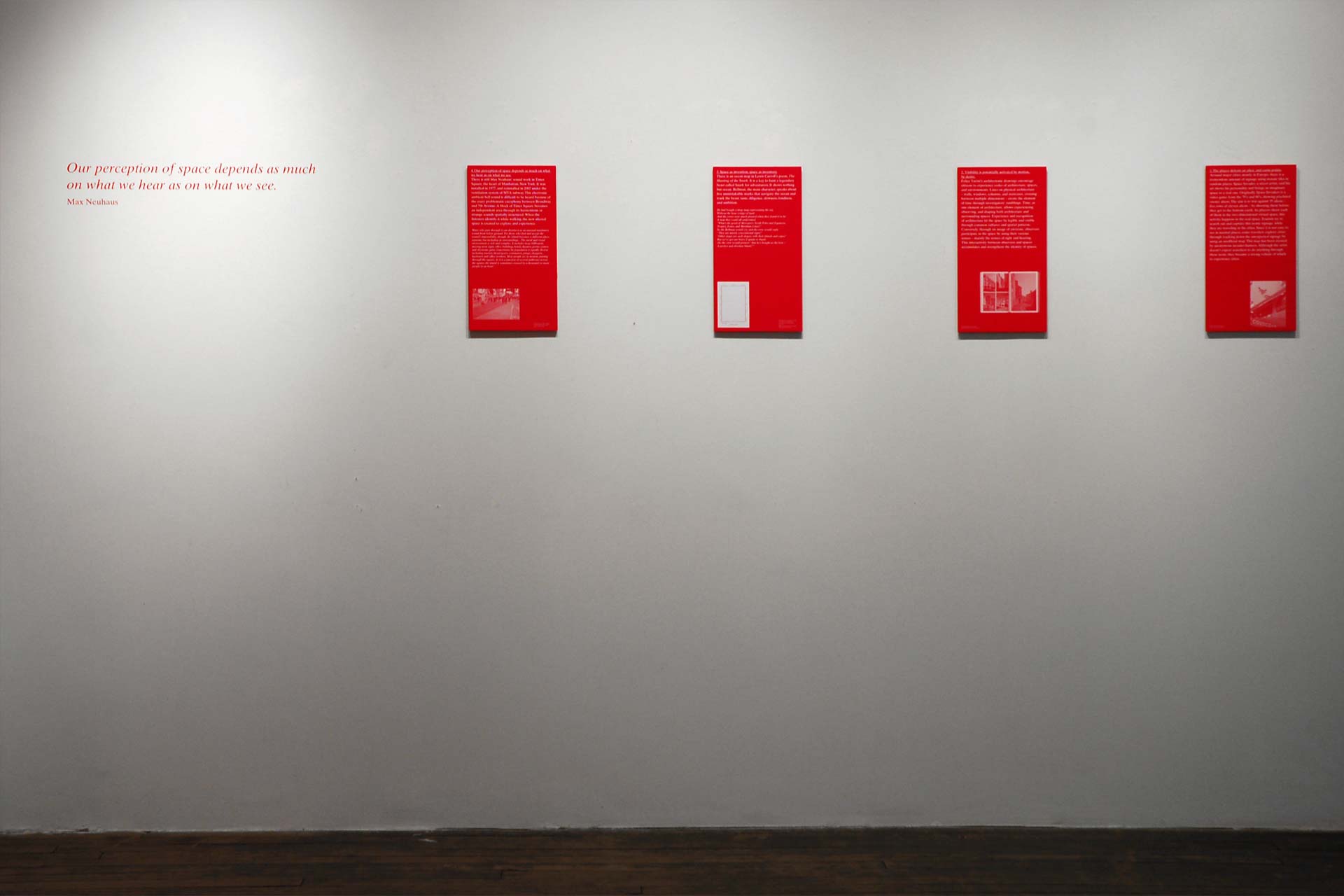 Walk on Red Exhibition